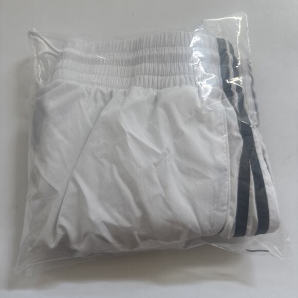 Adidas Active Shorts Women's XL Stripe‎ Running Gym Athleisure - Picture 11 of 11